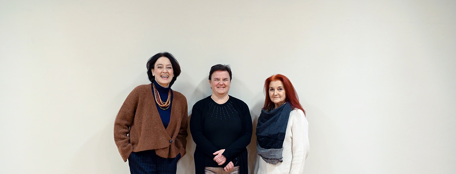 Vorstand PlatThea (von links nach rechts): Beatrix Christanell (Vizepräsidentin), Erika Castlunger (Präsidentin), Dorothea Weis Pernthaler (Kassiererin)